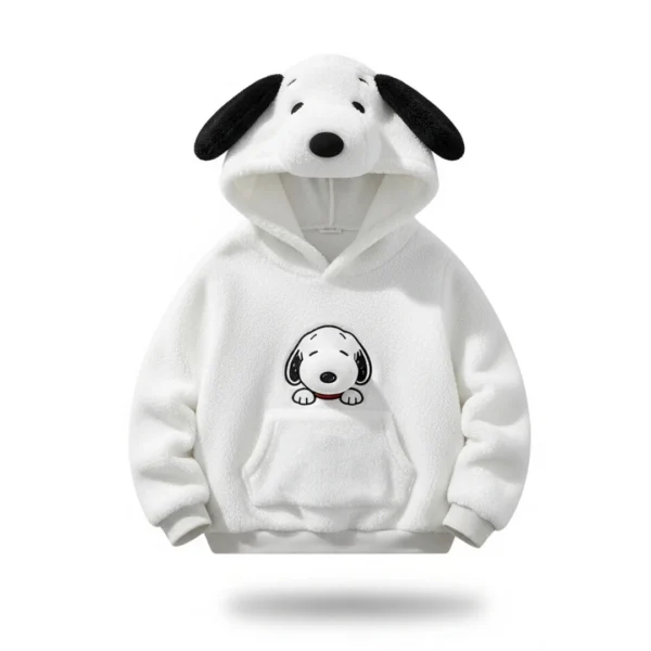 Moletom 3D Snoopy com Capuz Peanuts