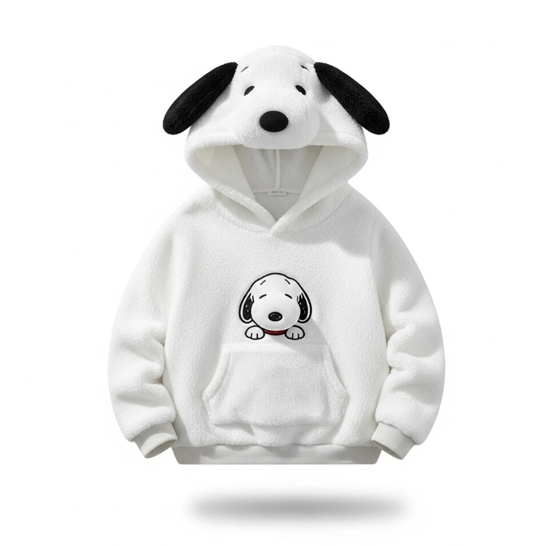 Moletom Snoopy 3D Peanuts Capuz - Imagem 1