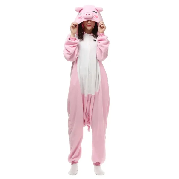 Pijama Kigurumi Porquinho Adulto