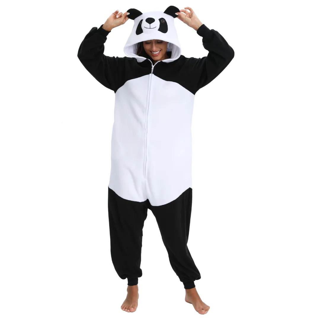 Pijama Kigurumi Pandinha Confortável - Imagem 1