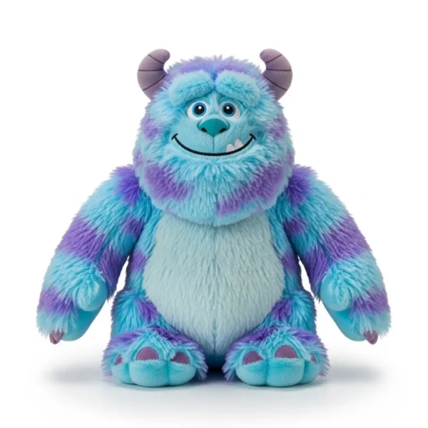 Pelúcia Sulley Azul Monstros S.A. 30cm