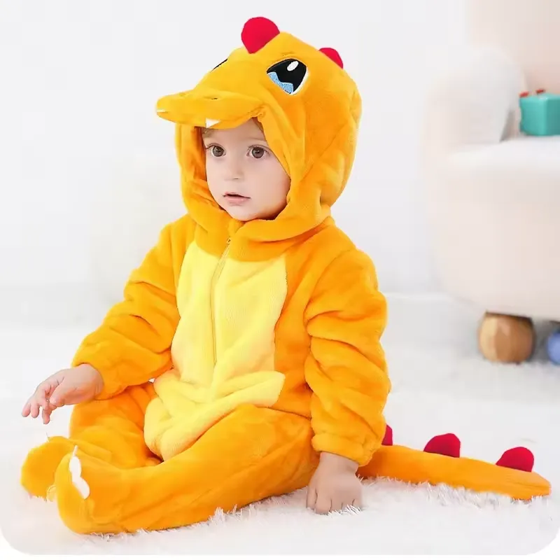 Pijama Infantil charmander - Kigurumi Pokemon - Imagem 5