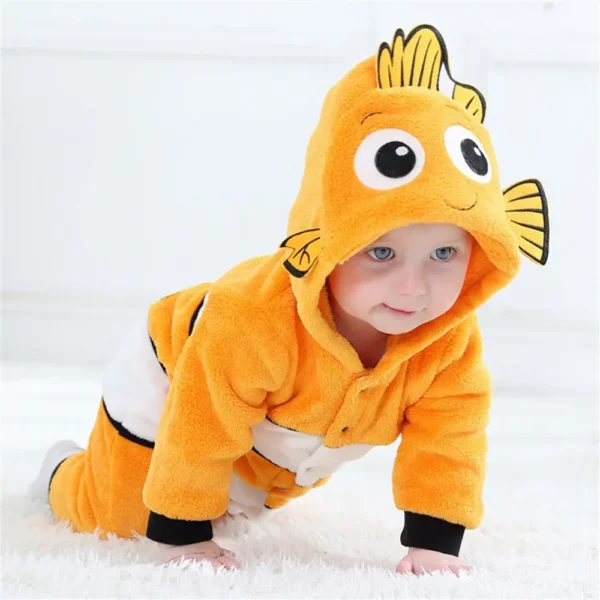 Pijama Infantil Nemo Kigurumi Procurando Nemo
