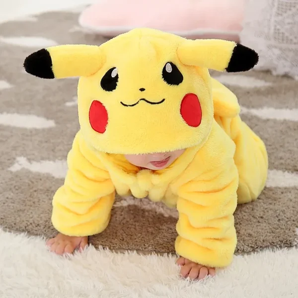 Pijama Infantil Pikachu Kigurumi Pokémon
