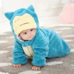 Pijama Infantil Snorlax - Kigurumi Pokémon Azul - Imagem 2