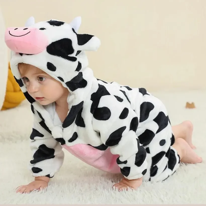 Pijama Infantil Vaquinha - Kigurumi - Imagem 1