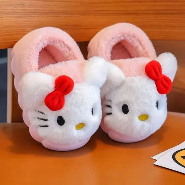 Pantufa Hello Kitty Rosa Sanrio