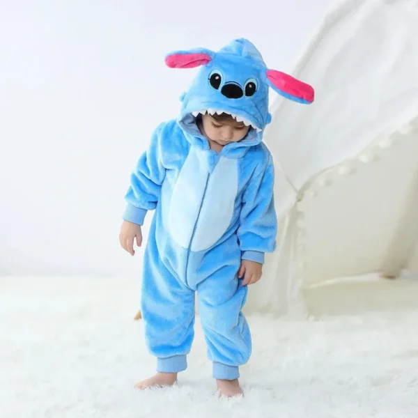 Pijama Infantil Stitch Kigurumi Disney