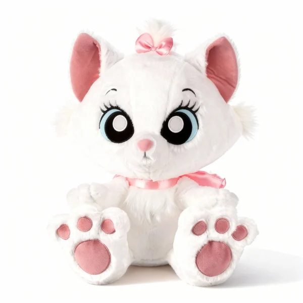 Pelúcia Gata Marie Aristogatas 30cm + Brinde