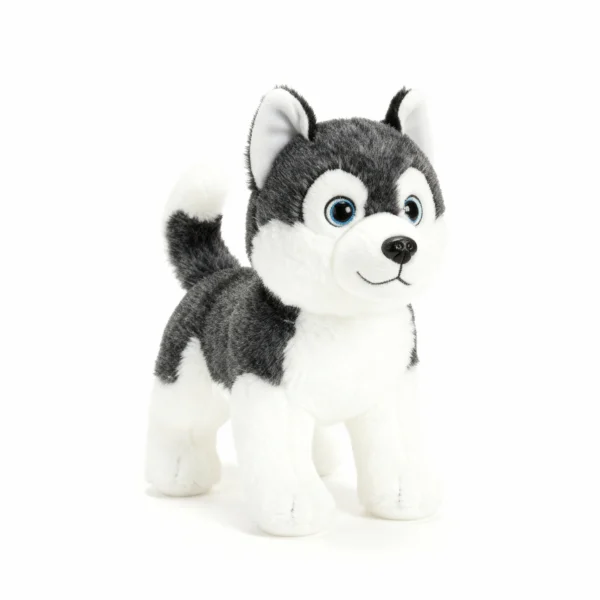 Pelúcia Cachorro Husky Siberiano 30cm