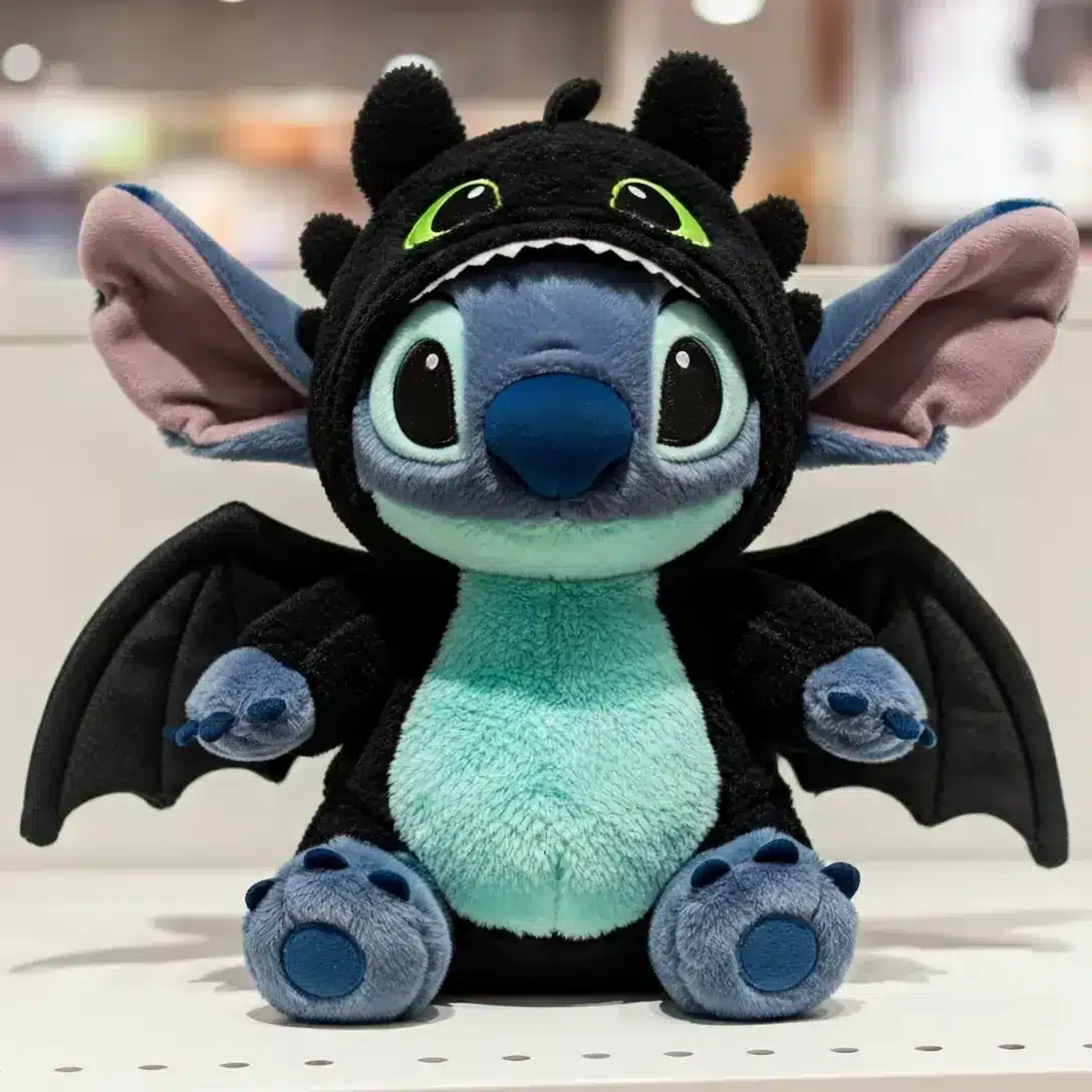 Pelúcia Stitch Fantasia Banguela 30cm - Imagem 2