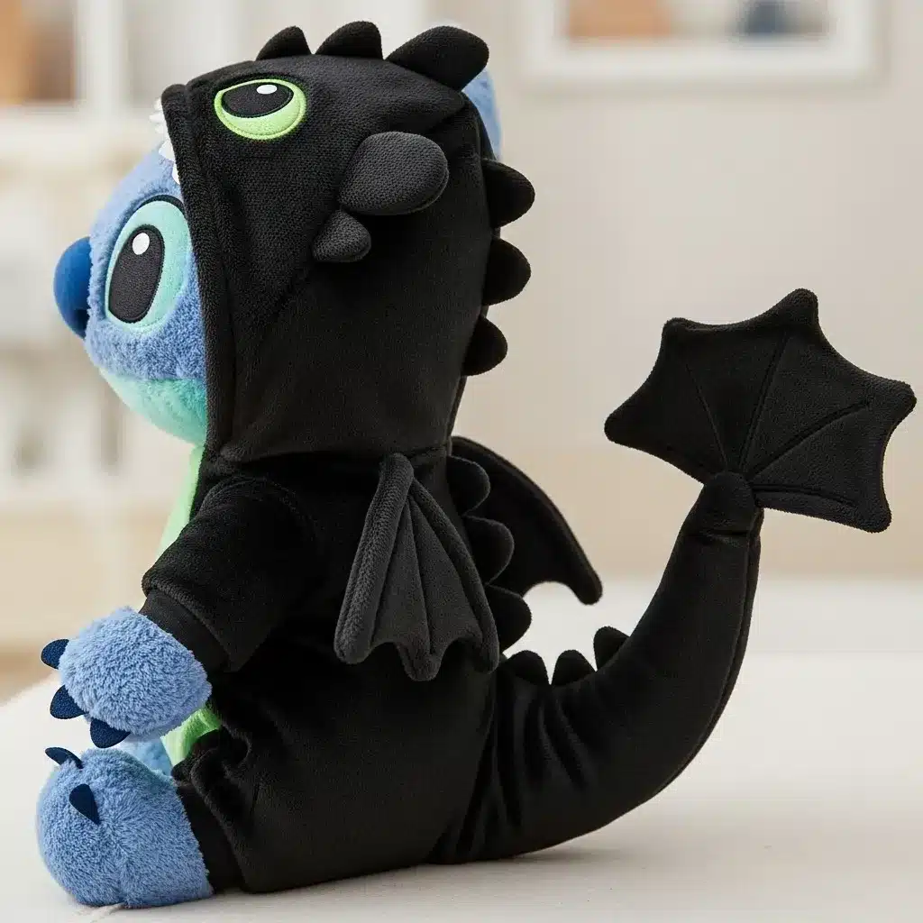 Pelúcia Stitch Fantasia Banguela 30cm - Imagem 4