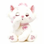 Pelúcia Gata Marie Timida 30cm Anti-alérgica + BRINDE GRÁTIS