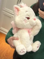 Pelúcia Gata Marie Timida 30cm Anti-alérgica + BRINDE GRÁTIS - Imagem 3