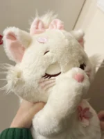 Pelúcia Gata Marie Timida 30cm Anti-alérgica + BRINDE GRÁTIS - Imagem 4