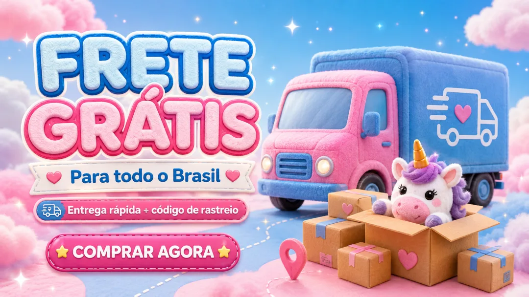 Frete gratis para todo o Brasil