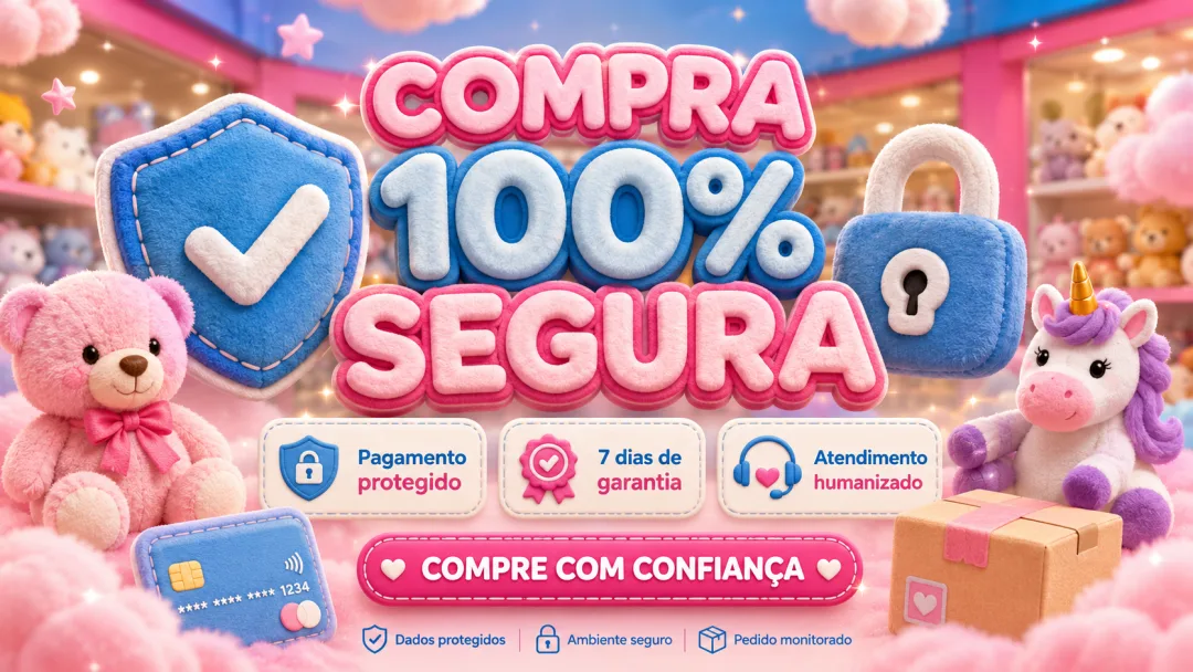 Encontre sua pelucia favorita